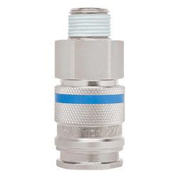 Szybkozłącze żeńskie przemysłowe z tuleją do węża typ 227 KA DN10 16 mm RQS 227KATF16MPN