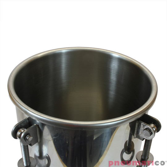 Zbiornik ciśnieniowy do malowania nierdzewny 10L bez mieszadła ZB10SS Pneumatico Tank + wąż podwójny Zbiornik ciśnieniowy do malowania nierdzewny 10L bez mieszadła ZB10SS Pneumatico Tank + wąż podwójny