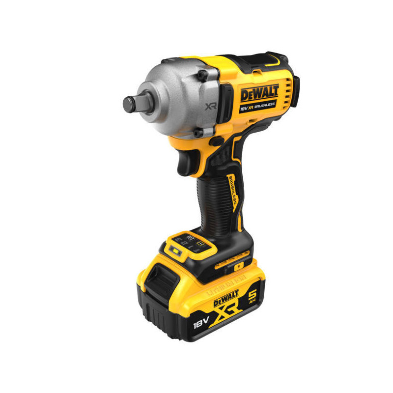 Kompaktowy klucz udarowy 18V XR 1/2" 2x5Ah DeWalt DCF891P2T-QW