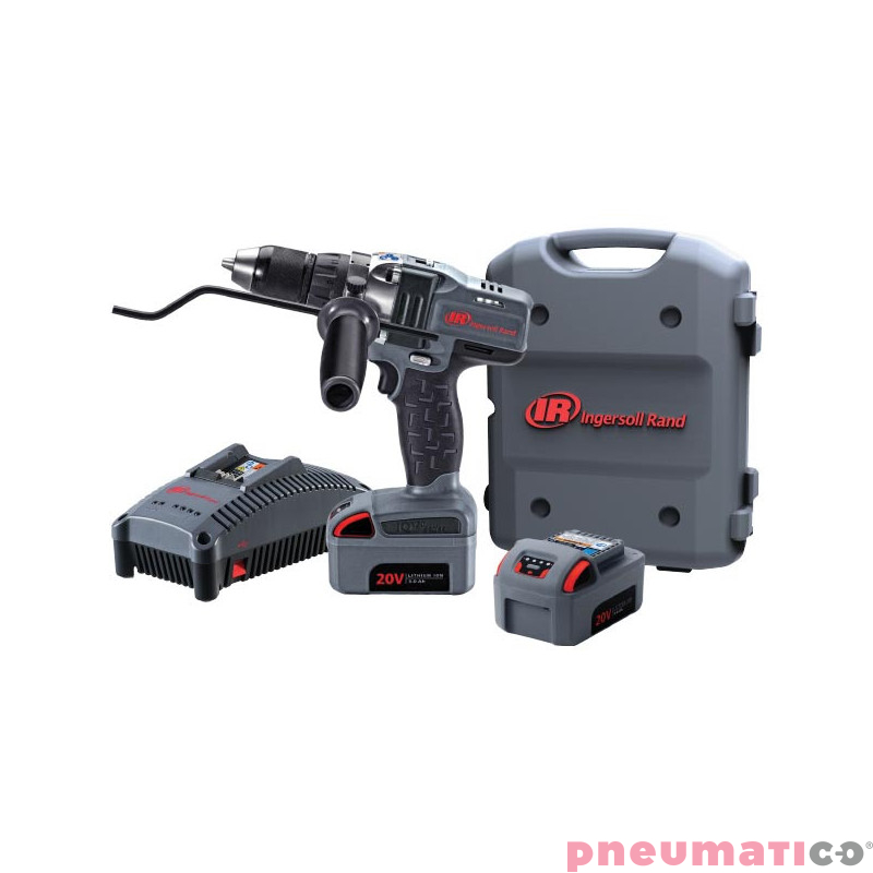 Wiertarka Ingersoll Rand D5140-K22-EU ( 2 aku.Li-ion 20v, 5 Ah )