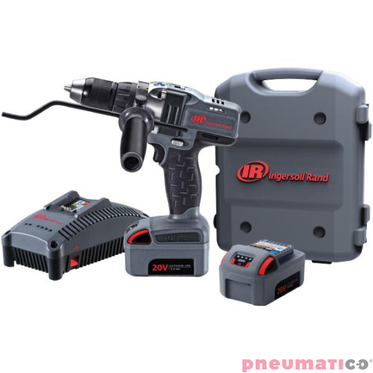 Wiertarka Ingersoll Rand D5140-K22-EU ( 2 aku.Li-ion 20v, 5 Ah )