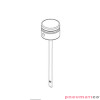 Wbijak z tłokiem do zszywacza pneumatycznego do rolet 21697B-E Stanley Bostitch 177718 Wbijak z tłokiem do zszywacza pneumatycznego do rolet 21697B-E Stanley Bostitch 177718