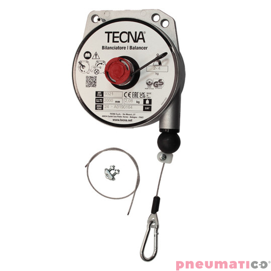 Balanser linkowy 9321 TECNA 2-4kg 2000mm