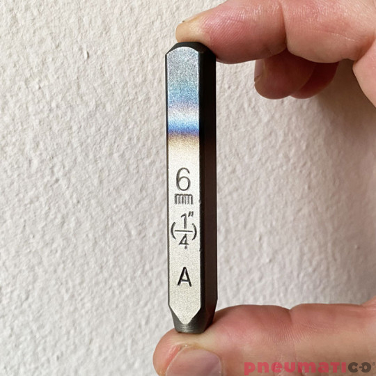 Komplet znaczników cyfrowych 6mm do znakowarki pneumatycznej i znakowania ręcznego SA8771-210AC Komplet znaczników cyfrowych 6mm do znakowarki pneumatycznej i znakowania ręcznego SA8771-210AC