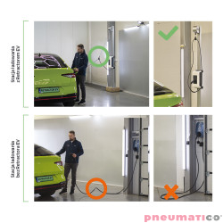 Retractor EV3 Pneumatico 6-8kg ⌀22,5-24 mm