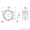 Zwijadło aluminiowe ZECA AL81/10 14x10mm 8m KPU Zwijadło aluminiowe ZECA AL81/10 14x10mm 8m KPU