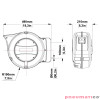 Zwijadło aluminiowe ZECA AL83/8 12x8mm 16m KPU Zwijadło aluminiowe ZECA AL83/8 12x8mm 16m KPU