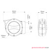 Zwijadło do przemysłu spożywczego ZECA AM86/13FD 20x12,5mm 12m Zwijadło do przemysłu spożywczego ZECA AM86/13FD 20x12,5mm 12m