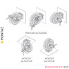 Zwijadło do AdBlue 19mm G3/4"F ZECA 8482 8m Zwijadło do AdBlue 19mm G3/4"F ZECA 8482 8m