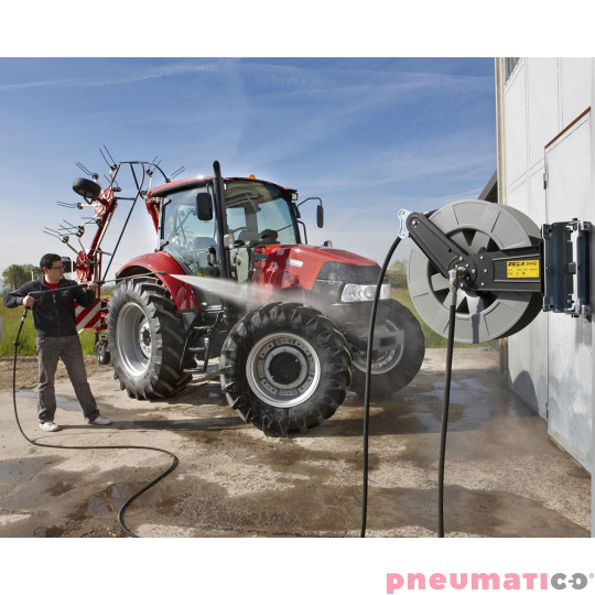 Zwijadło wysokociśnieniowe do wody i oleju 15,5x10mm G3/8"F ZECA 8442/1000 15m Zwijadło wysokociśnieniowe do wody i oleju 15,5x10mm G3/8"F ZECA 8442/1000 15m