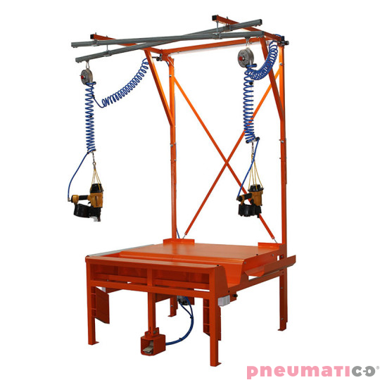 Stół pneumatyczny do naprawy palet PNEUMATICO WT2
