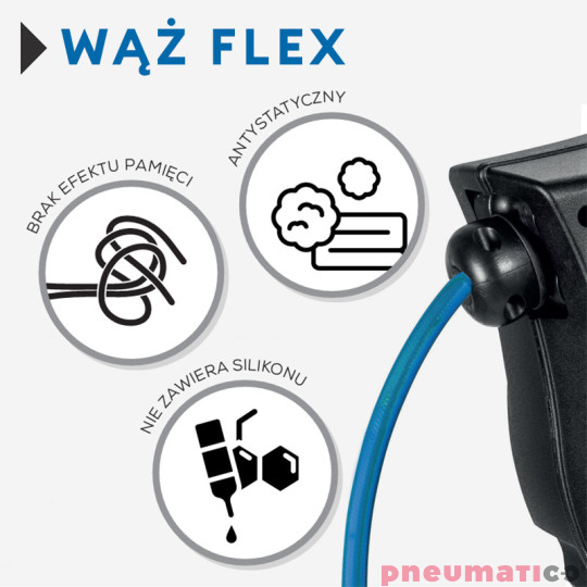 Ultra elastyczny wąż ZECA FLEX 828FL100 100m Ultra elastyczny wąż ZECA FLEX 828FL100 100m