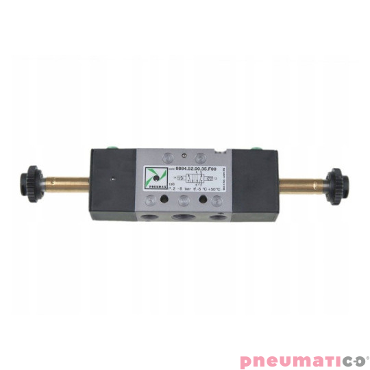 Elektrozawór Pneumax 5/2 8884.52.00.35.F00 G1/4" bistabilny (BEZ CEWKI)