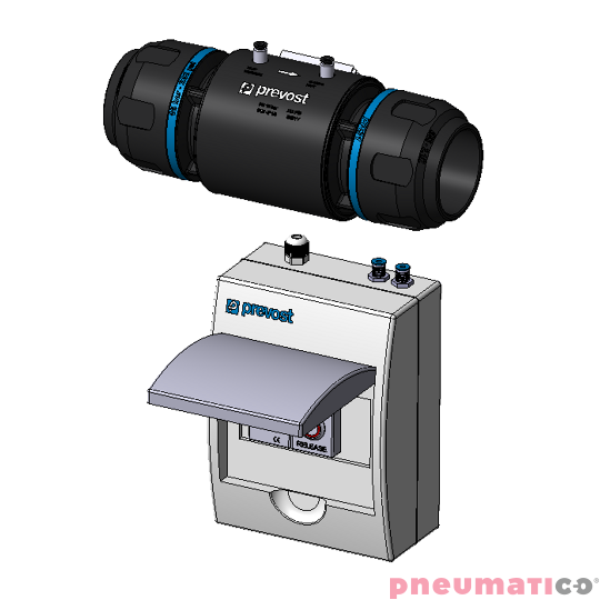 Zdalnie sterowany pneumatyczny zawór bezpieczeństwa Prevost 80mm PPS1 EKITVP80