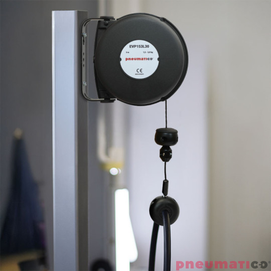 Uchwyt sprężynowy do kabla wallbox Pneumatico 1,5-3,0kg EVP153L30 Uchwyt sprężynowy do kabla wallbox Pneumatico 1,5-3,0kg EVP153L30