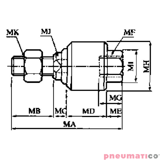 Przegub wachliwy F-40 TEKMA F-40 Przegub wachliwy F-40 TEKMA F-40