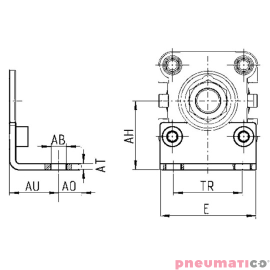 Łapa przednia/tylna LB TEKMA LB-125 Łapa przednia/tylna LB TEKMA LB-125
