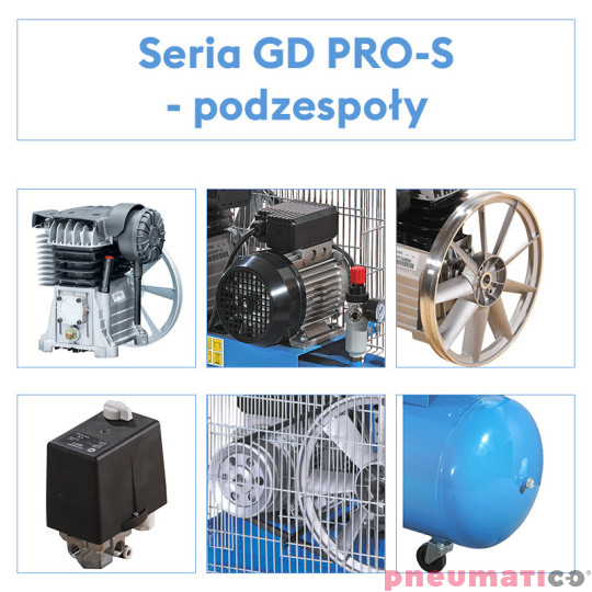 Kompresor - Sprężarka Gudepol PRO-S GDPS28-150-360/1 Kompresor - Sprężarka Gudepol PRO-S GDPS28-150-360/1