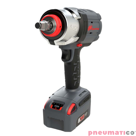 Akumulatorowy klucz udarowy z wymiennym wrzecionem Ingersoll Rand W7153EU-K22B-EU DXS® 1/2" 2034 Nm (2 aku. lI-ikon 20V, 5Ah)