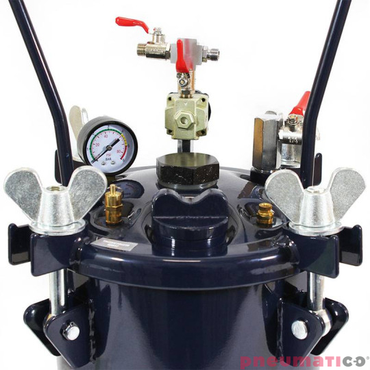 Zestaw - zbiornik ciśnieniowy do natrysku / malowania 10l ZB10-1 bez mieszadła  węże  pistolet NOWOŚĆ Zestaw - zbiornik ciśnieniowy do natrysku / malowania 10l ZB10-1 bez mieszadła  węże  pistolet NOWOŚĆ