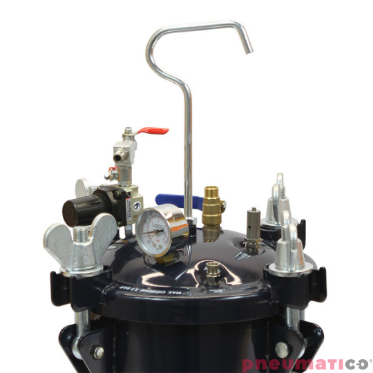 Zbiornik ciśnieniowy do natrysku / malowania 10L bez mieszadła Pneumatico Tank ZB10-VEV ECOLINE Zbiornik ciśnieniowy do natrysku / malowania 10L bez mieszadła Pneumatico Tank ZB10-VEV ECOLINE