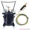 Zestaw do nakładania kleju: zbiornik 10L bez mieszadła Pneumatico Tank ZB10-1-1 + pistolet PIZZI 0002 + wąż Zestaw do nakładania kleju: zbiornik 10L bez mieszadła Pneumatico Tank ZB10-1-1 + pistolet PIZZI 0002 + wąż