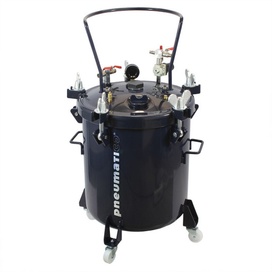 Zestaw do nakładania kleju: zbiornik 40L bez mieszadła ZB40-1-1 Pneumatico Tank + pistolet PIZZI 9902 + wąż
