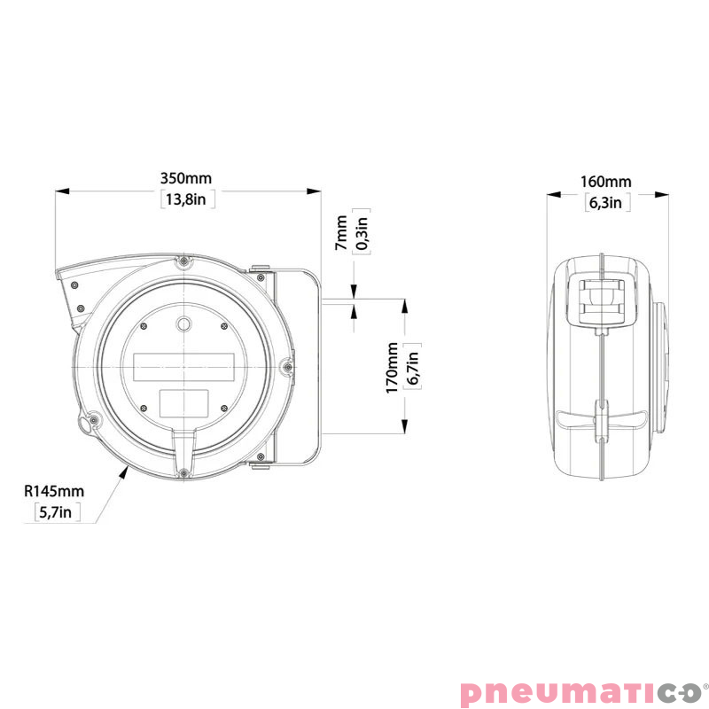 Zwijadło do przewodu uziemiającego 1x6mm ZECA z zaciskiem ATEX 4106/723 14m Zwijadło do przewodu uziemiającego 1x6mm ZECA z zaciskiem ATEX 4106/723 14m