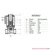 Zawór RQE TYP ED41 G3/8" DN5.0 2/2 NC VITON RQS RQEED415.0FG03S4V bez cewki Zawór RQE TYP ED41 G3/8" DN5.0 2/2 NC VITON RQS RQEED415.0FG03S4V bez cewki