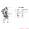 Zawór RQE TYP ED61 G1/4" DN3.0 2/2 mosiądz VITON RQS RQEED613.0FG02MSV bez cewki Zawór RQE TYP ED61 G1/4" DN3.0 2/2 mosiądz VITON RQS RQEED613.0FG02MSV bez cewki