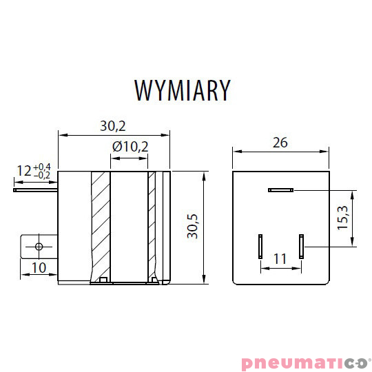 Cewka RQE typ CS31 12V DC klasa H RQS RQECS31H0 Cewka RQE typ CS31 12V DC klasa H RQS RQECS31H0