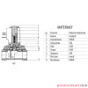 Zawór membranowy RQE typ EL11 G2" DN50 2/2 NC mosiądz VITON RQS RQEEL1150FG16MSV-DC bez cewki Zawór membranowy RQE typ EL11 G2" DN50 2/2 NC mosiądz VITON RQS RQEEL1150FG16MSV-DC bez cewki