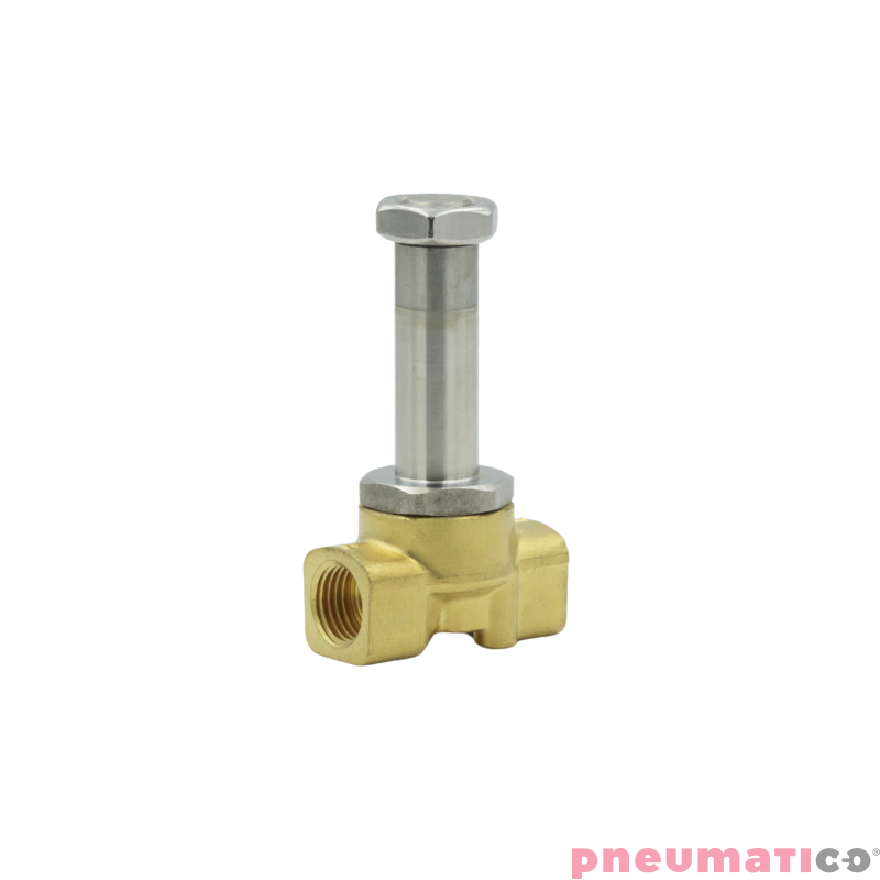 Zawór RQE TYP ED11 G1/8" DN3.5 2/2 NC mosiądz VITON RQS RQEED113.5FG01MSV bez cewki Zawór RQE TYP ED11 G1/8" DN3.5 2/2 NC mosiądz VITON RQS RQEED113.5FG01MSV bez cewki