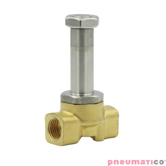 Zawór RQE TYP ED11 G1/8" DN3.5 2/2 NC mosiądz VITON RQS RQEED113.5FG01MSV bez cewki