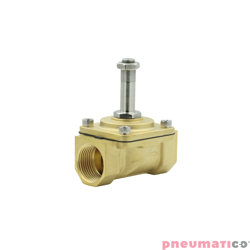 Zawór membranowy RQE typ EL12 G1 1/4" DN32 2/2 NC mosiądz VITON RQS RQEEL1232FG10MSV-AC bez cewki Zawór membranowy RQE typ EL12 G1 1/4" DN32 2/2 NC mosiądz VITON RQS RQEEL1232FG10MSV-AC bez cewki