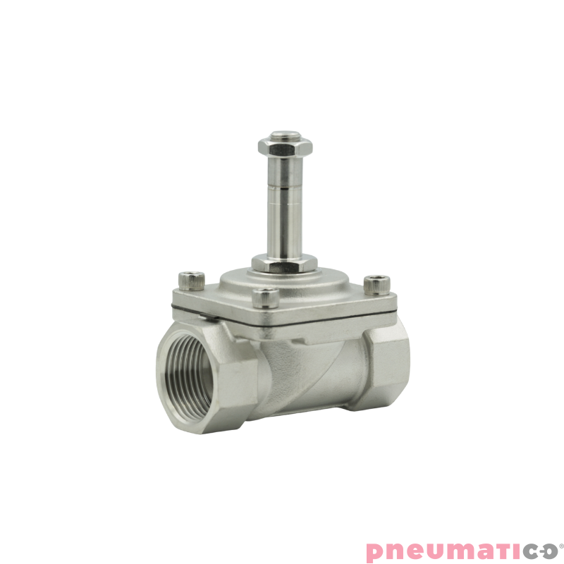 Zawór membranowy RQE typ EL41 G1/2" DN15 2/2 NC nierdzewny VITON RQS RQEEL4215FG04S4V-AC bez cewki Zawór membranowy RQE typ EL41 G1/2" DN15 2/2 NC nierdzewny VITON RQS RQEEL4215FG04S4V-AC bez cewki