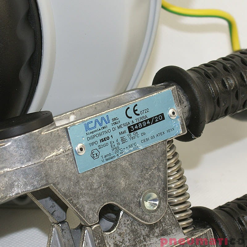Zwijadło elektryczne 1x6mm MAVEL 811500 15m Zwijadło elektryczne 1x6mm MAVEL 811500 15m