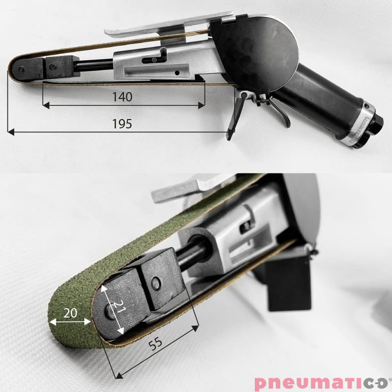 Szlifierka taśmowa Shinano SP-1380 20x520 mm Szlifierka taśmowa Shinano SP-1380 20x520 mm