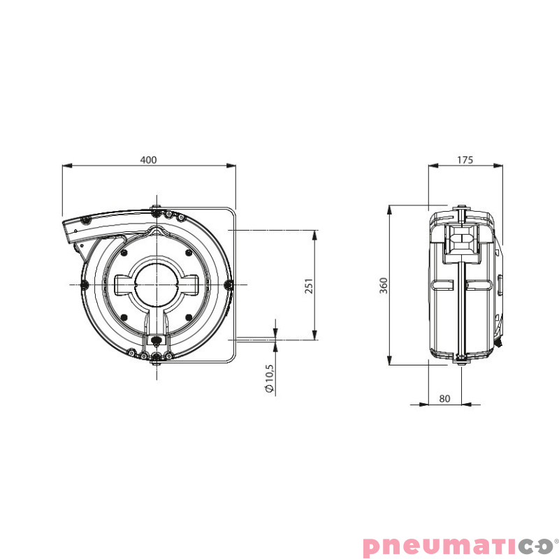 Balanser sprężynowy Rotolift 6628 Balanser sprężynowy Rotolift 6628
