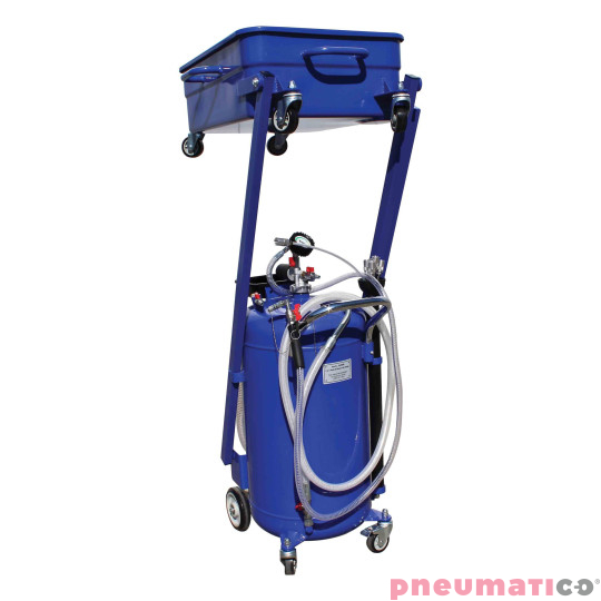 Wysysarko - ściekarka z wanną i kompletem sond 16209005 90 litrów Wysysarko - ściekarka z wanną i kompletem sond 16209005 90 litrów