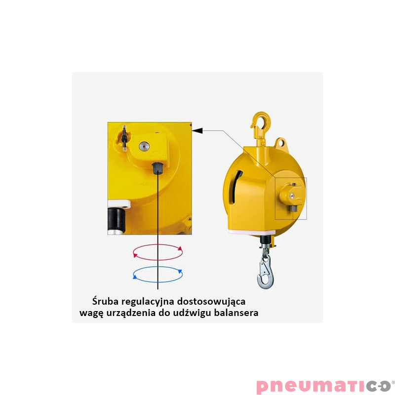 Balanser linkowy ENDO ETP-15 140-170kg 1200mm Balanser linkowy ENDO ETP-15 140-170kg 1200mm