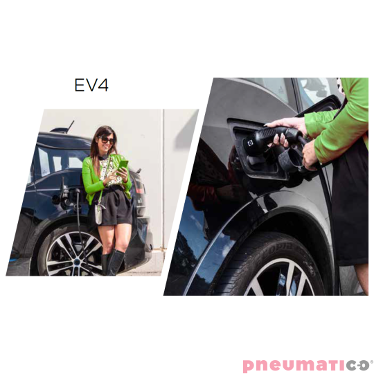 Zwijacz kablowy do aut elektrycznych 6m Typ 2 5G2,5+1x0,5 ZECA EV4162T