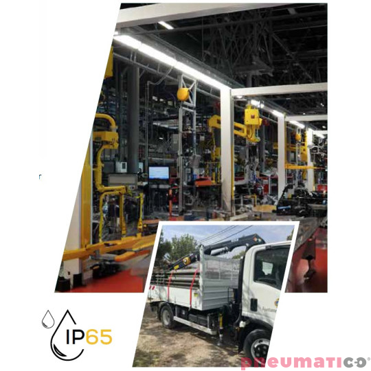 Gumowy zwijacz kablowy Zeca 4315RNFIP65 10m