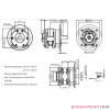 Silnik pneumatyczny GLOBE AIRMOTORS VS8C (A15008500) Silnik pneumatyczny GLOBE AIRMOTORS VS8C (A15008500)