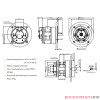 Silnik pneumatyczny GLOBE AIRMOTORS VS6C (A15006500) Silnik pneumatyczny GLOBE AIRMOTORS VS6C (A15006500)