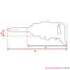 Klucz udarowy pneumatyczny 1" 3390Nm ATEX RED ROOSTER RRI-3700ML-EX Klucz udarowy pneumatyczny 1" 3390Nm ATEX RED ROOSTER RRI-3700ML-EX