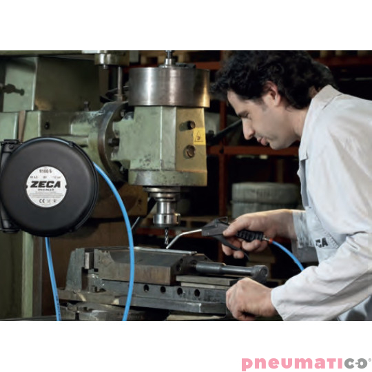 Przemysłowe mini-zwijadło do CNC 10x8mm 3,5m Zeca 9100/8 Przemysłowe mini-zwijadło do CNC 10x8mm 3,5m Zeca 9100/8