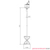 Mieszadło pneumatyczne Pneumatico P-65-720 ATEX Mieszadło pneumatyczne Pneumatico P-65-720 ATEX