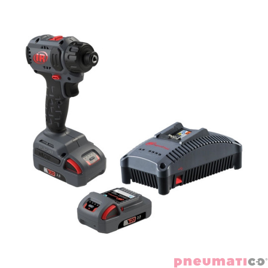Akumulatorowa wkrętarka IQV20™ D3411-K22-EU Ingersoll Rand (2 aku.Li-ion 20V, 2,5Ah)