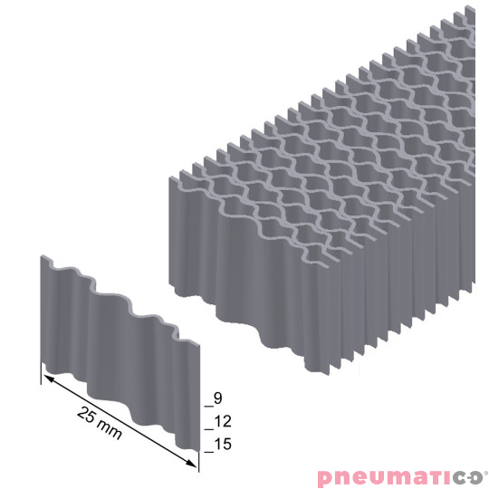Zszywka OMER typ WN15 falista 1op.-1.5000szt. CF/15 Zszywka OMER typ WN15 falista 1op.-1.5000szt. CF/15